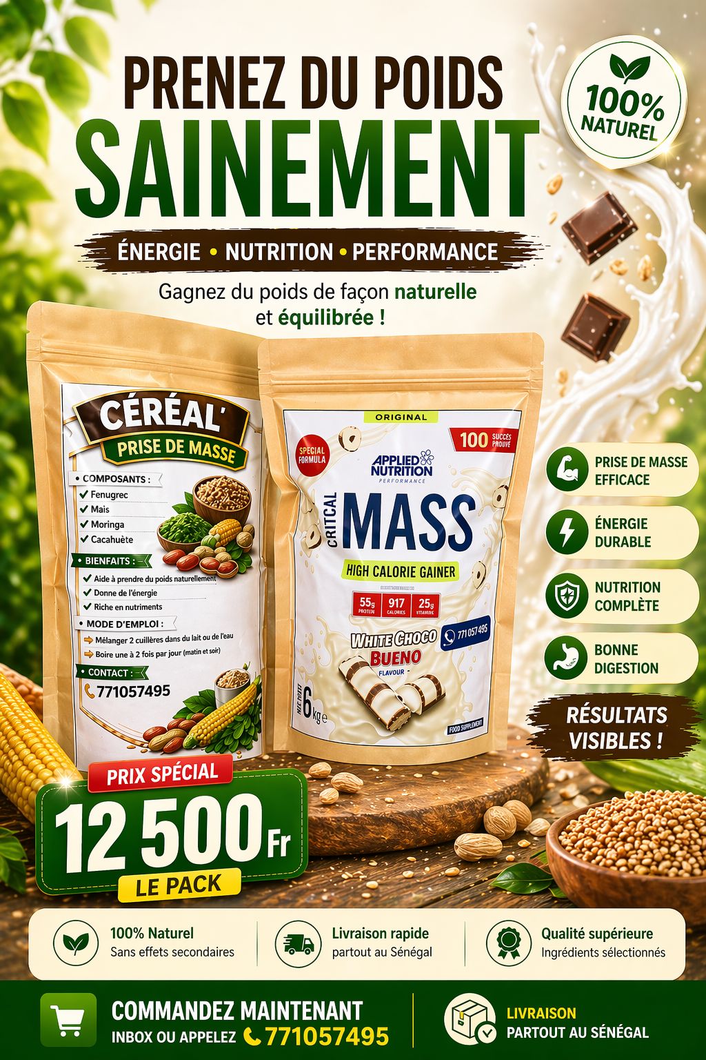 Game Critical Mass Gainer