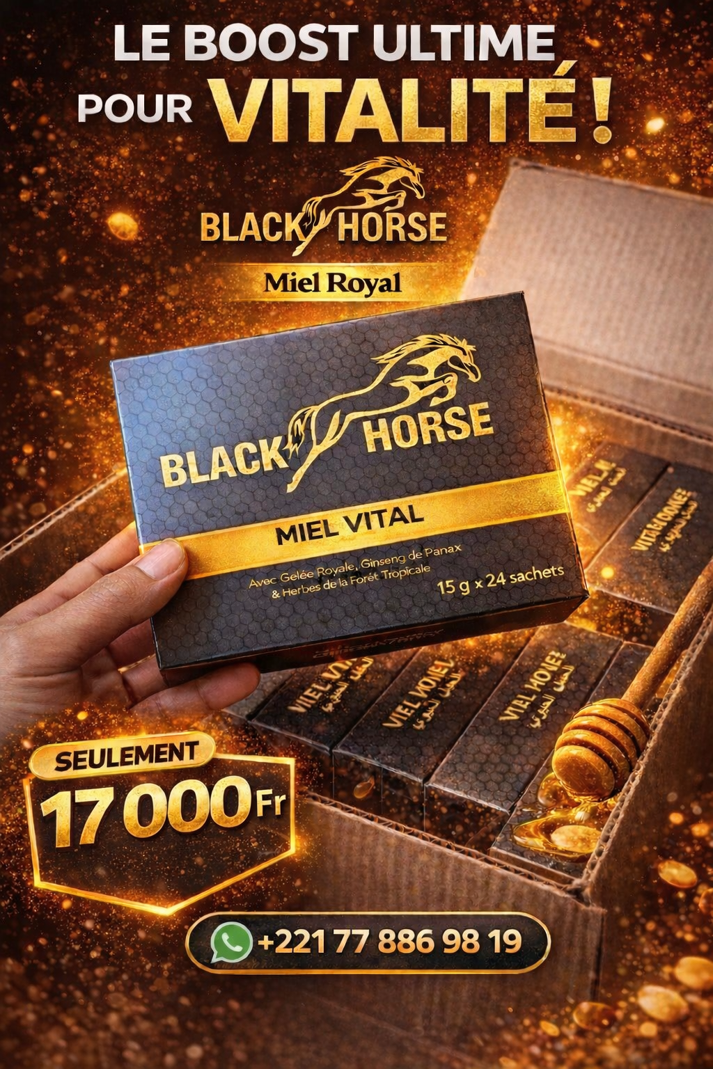 paquet miel 24 Sticks